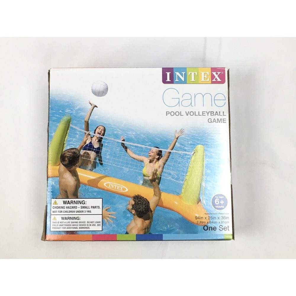 New Intex Swimming‎ Pool Volleyball Game Inflatable Toy Net Ball